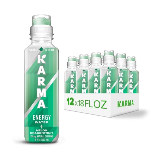 【お取り寄せ商品】カルマ ナチュラルエナジードリンク 12 パック メロンドラゴンフルーツ Karma Natural Energy Drink 12 Pack Melon Dragonfruit