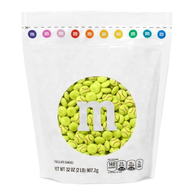 M&M’S ソフトボール ミルクチョコレートキャンディ バルクチョコレートキャンディ 2 ポンド（907g） M&M’S Softball Milk Chocolate Candy - 2 lbs of Bulk Chocolate Candy 【お取り寄せ商品】【合わせて買いたい】