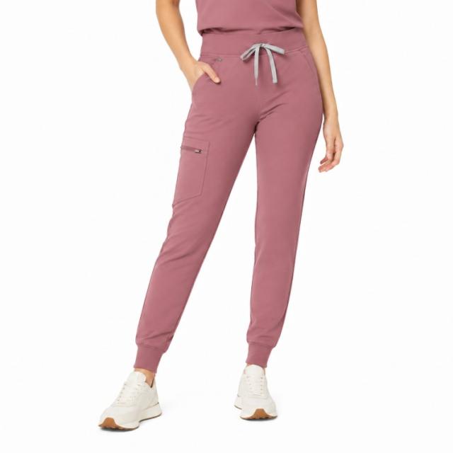 お取り寄せ フィグス レディース ザモラ ジョガー スクラブパンツ プチ丈 モーブ S FIGS Zamora Jogger Scrub Pants Petite Fit Mauve Small