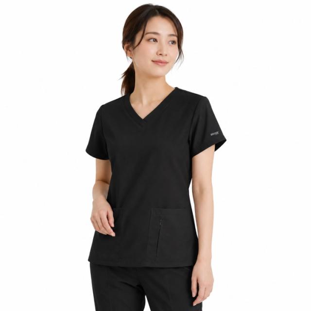 お取り寄せ バルコ グレイズ・アナトミー スクラブズ コーラ 4ポケット トップ インディゴ XS BARCO Grey's Anatomy Scrubs Cora 4-Pocket Top Indigo XS