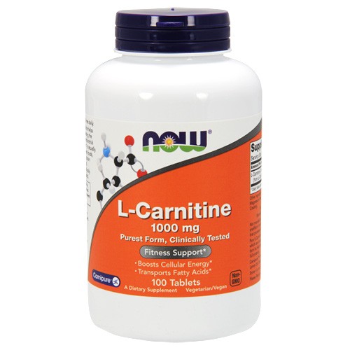 L-カルニチン 1000mg 100粒 NOW Foods（ナウフーズ）の通販は 5,480円