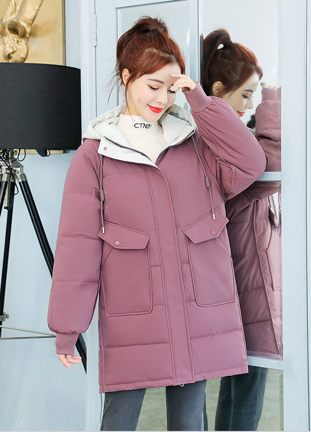 ダウンジャケット レディース ミディアム丈 大きいサイズ ゆったり ブラック ピンク ホワイト グリーン ビッグシルエット オーバサイズ の通販はau Pay マーケット Magnifique