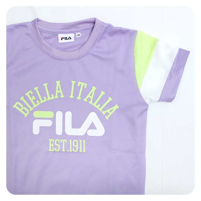 Tシャツ ハーフパンツ 上下セット FILA フィラ ジュニア キッズ 女の子