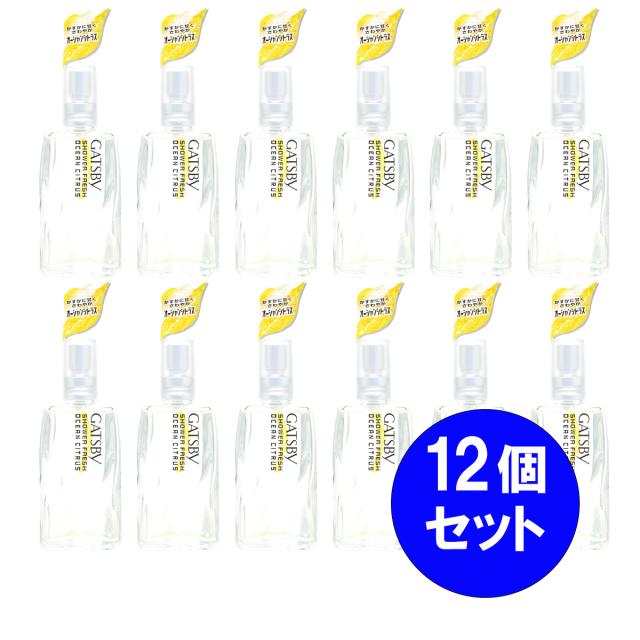 【まとめ買い】12個セット マンダム mandom ギャツビー GATSBY シャワーフレッシュ オーシャンシトラス 60ml ライトコロン シトラス系 メンズコスメ