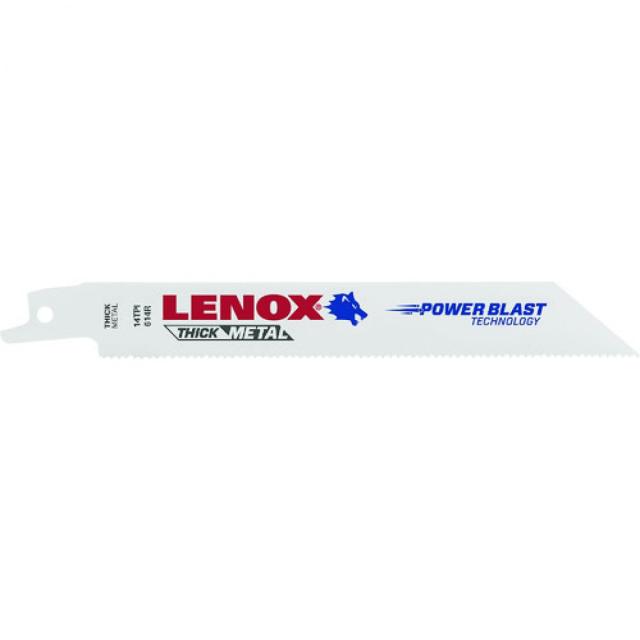 LENOX バイメタル セーバーソーブレード B614R 150mm×14山 25枚入り 20494B614R レノックス 替え刃 替刃