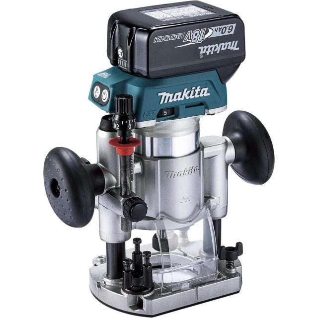 マキタ Makita 充電式 トリマ RT51DRG バッテリ・充電器・ケース付　プランジベース仕様 コードレス トリマー 電動工具の通販は 42,156円