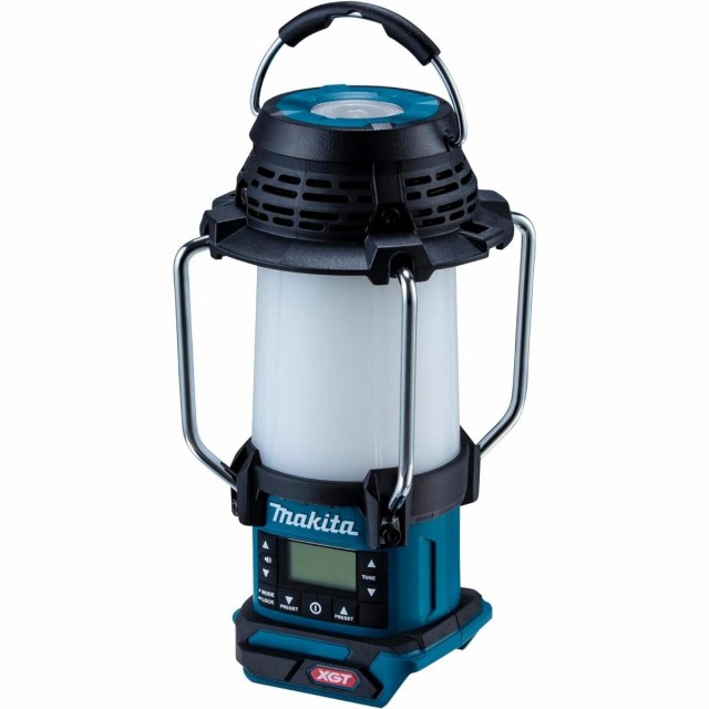 マキタ Makita 充電式 ランタン付 ラジオ 本体のみ 【バッテリ・充電器 別売】MR008GZ 建設 青 現場 ワークライト アウトドア キャンプ