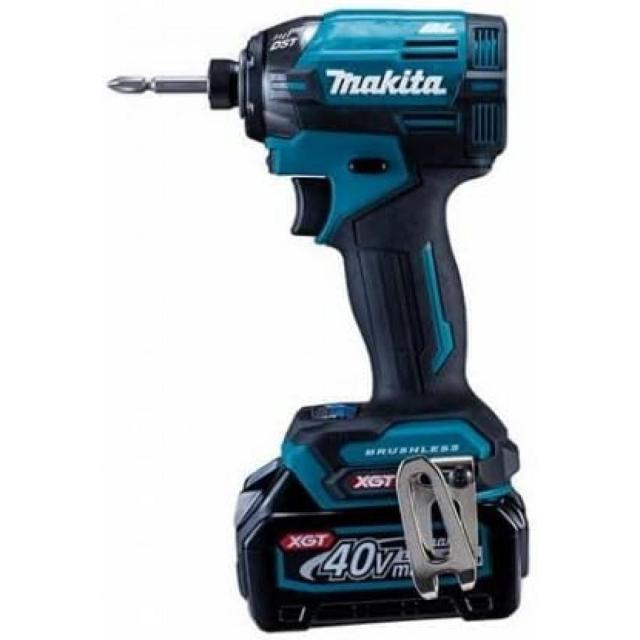 マキタ Makita 充電式インパクトドライバ（青） 40Vmax2.5Ah バッテリ2本・充電器・ケース付 TD002GRDX 充電式 インパクトドライバ 49,212円