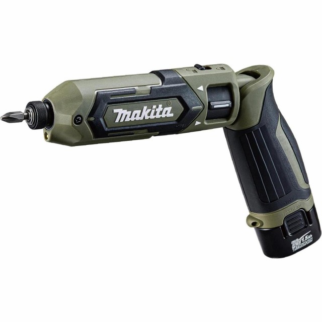 マキタ Makita 充電式ペンインパクトドライバ 7.2V1.5Ah バッテリ・充電器・アルミケース付 TD022DSHXO ペンタイプ インパクトドライバ