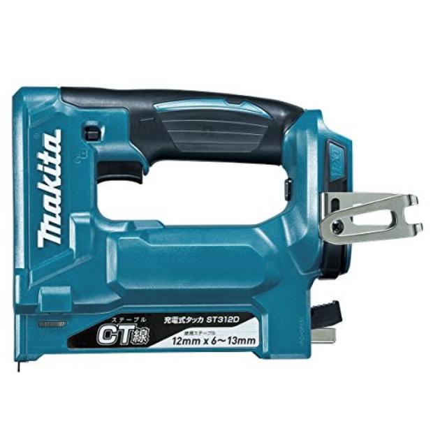 マキタ 18V 充電式 タッカ ST312DZK ケース付き【バッテリ・充電 マキタ 18V 充電式 タッカ ST312DZK ケース付き【バッテリ・充電
