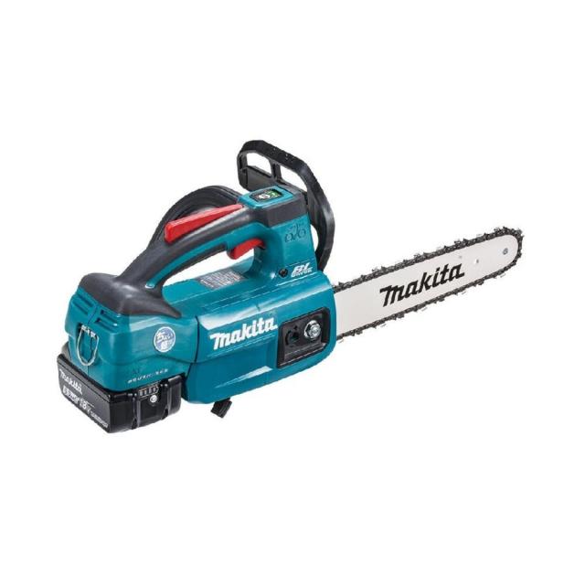 チェンソー マキタ 充電式チェンソー ガイドバー250mm 赤 18V バッテリ充電器別売 MUC254DZNR (送料区分：C) マキタ 充電式チェンソー ガイドバー250mm 青 18V 6Ahバッテリ2本