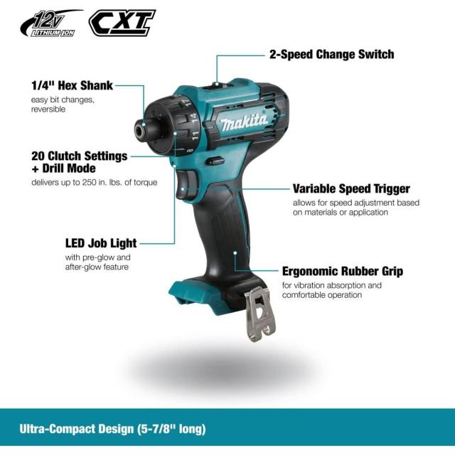 大得価，爆買い makita マキタ DF030DWX 充電式ドライバドリル 10.8V バッテリー 現場 電動工具 DIY