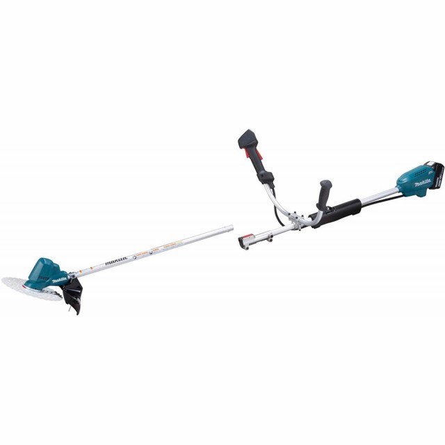 マキタ 充電式草刈機18V 刈込幅230mmチップソー付 Uハンドル分割棹 6Ahバッテリ・充電器付 MUR191UDRG 刈払機 刈払い機 草刈機 除草の通販は