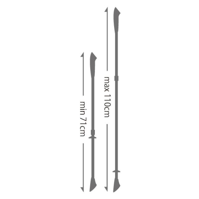 レキ LEKI ウォーカー XS 1300477253 コーラル 71〜110cm ノルディックウォーキング ポール ストック 二段 伸縮式 アルミ アウトドア レキ LEKI ウォーカー XS 1300477253 コーラル 71〜110cm ノルディック