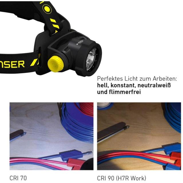 Ledlenser(レッドレンザー) H7R Work LEDヘッドライト 防塵・防水IP67