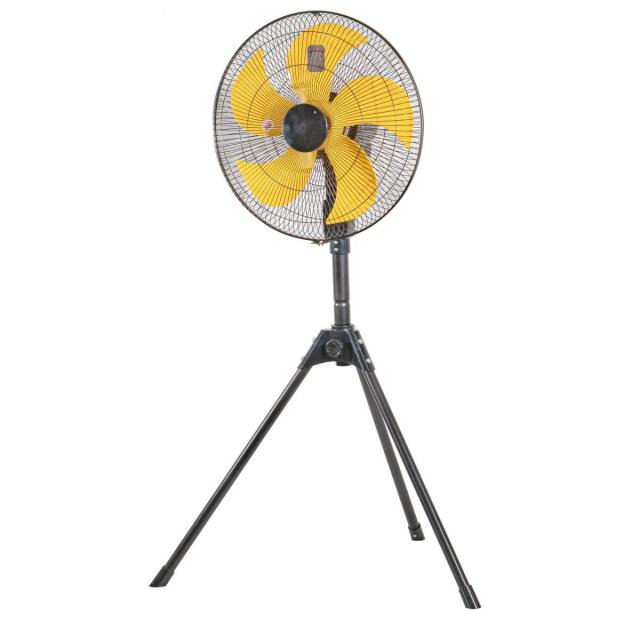 【在庫有・即納】山善 大風量工場扇 業務用扇風機 工場扇 45cm スタンド型 5枚羽根 OPF-45YB