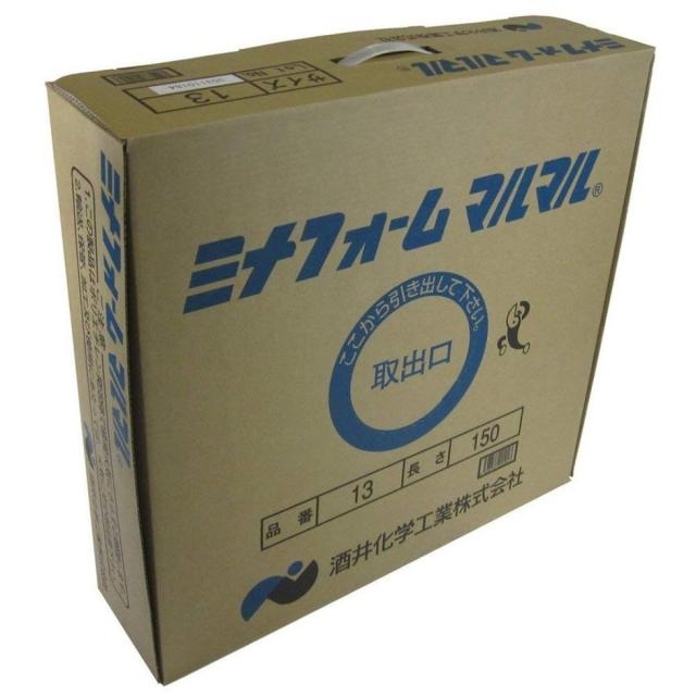 酒井化学 バックアップ材ミナフォームマルマル 13×150M