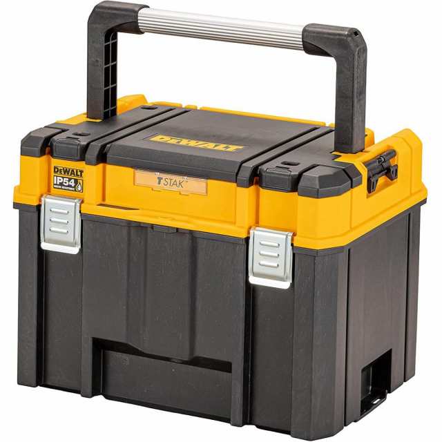 【在庫有・即納】  デウォルト DEWALT オーガナイザー付ラージボックス DWST83343-1 TSTAK （ティースタック） 収納ケース 工具収納 工具箱 ツールボックスの通販は 6,691円
