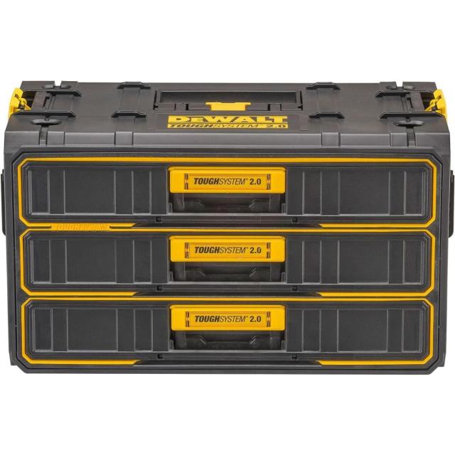 【在庫有・即納】デウォルト(DeWALT) タフシステム2.0 3段 引き出し チェスト DWST08330-1