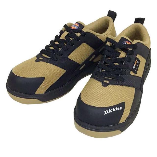 Dickies ディッキーズ CORDURA セーフティースニーカー 24.5cm ベージュ D-3316 プロスニーカー 安全靴 鋼製先芯 作業靴 安全スニーカー