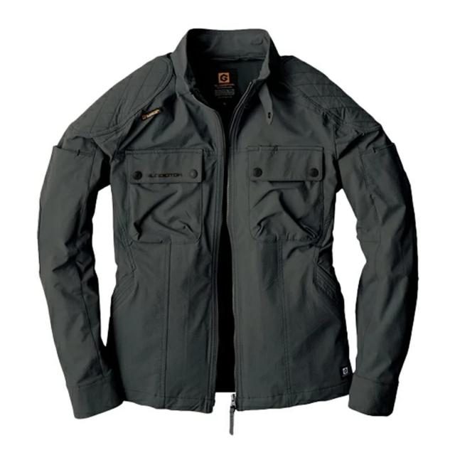 コーコス信岡 GLADIATOR 4WAY ストレッチ ジャケット ネイビー LL GX-3810 ワークウェア 作業着 アジャスター マルチポケット 脇ポケット ペン差し付きの通販は 5,063円