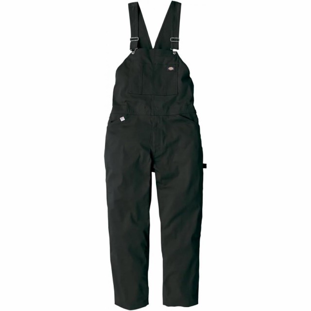 コーコス ディッキーズ Dickies T/Cストレッチオーバーオール L ブラック LD-769 作業服 作業着 長袖 メンズ レディース つなぎ 作業衣料 6,028円