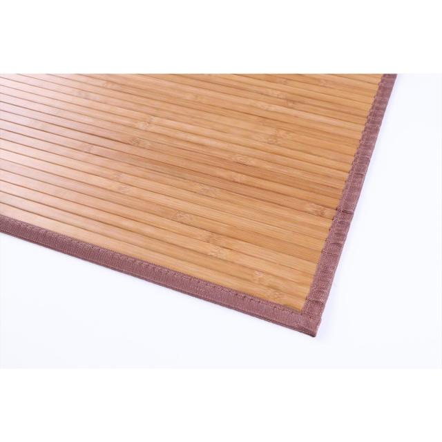 【I】【代引不可】イケヒコ 籐竹カーペット ローマ ナチュラル 約180×220cm 【北海道・沖縄・離島不可】夏 ラグ ひんやり 汚れにくい_7