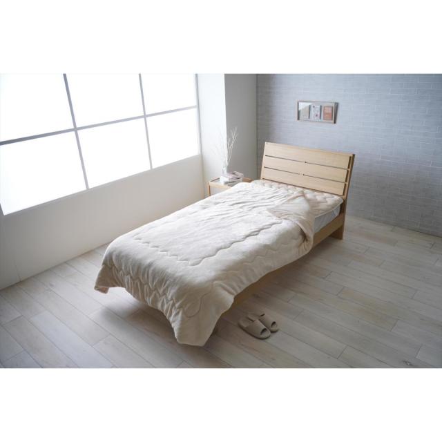 【i】【代引不可】 イケヒコ わた入り 毛布 ヴァルム シングル アイボリー 140×200cm フランネル 洗える 冬 あったか 掛布団 寝具 【北海道・沖縄・離島不可】の通販は 7,526円