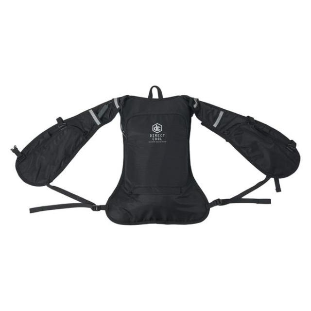 【在庫有・即納】YAMAZEN 水冷服 DIRECT COOL PRO 水冷式ウェア バッテリー付き フルセット ブラック DC-B04Se（B）夏 猛暑 対策 作業服 作業着