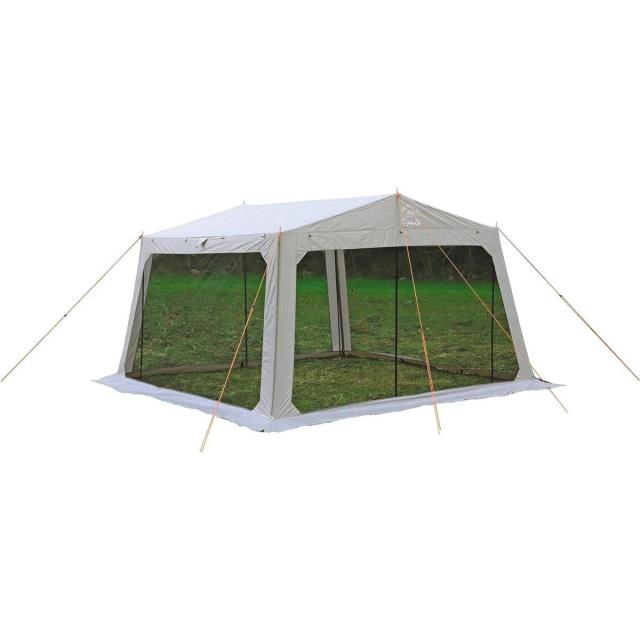 キャプテンスタッグ モンテ テント タープ メッシュタープ [4-5人用]  UA-1076 キャリーバッグ付き シームレス加工 メッシュテント