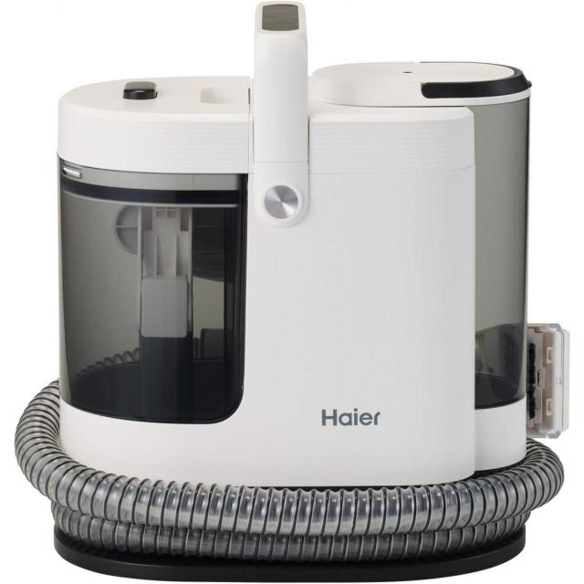 【在庫有・即納】 ハイアール Haier 布製品水洗い掃除機 JC-RP1A ホワイト 大容量タンク リンスクリーナー 掃除機 水洗い カーペット ソファ 掃除 布製品