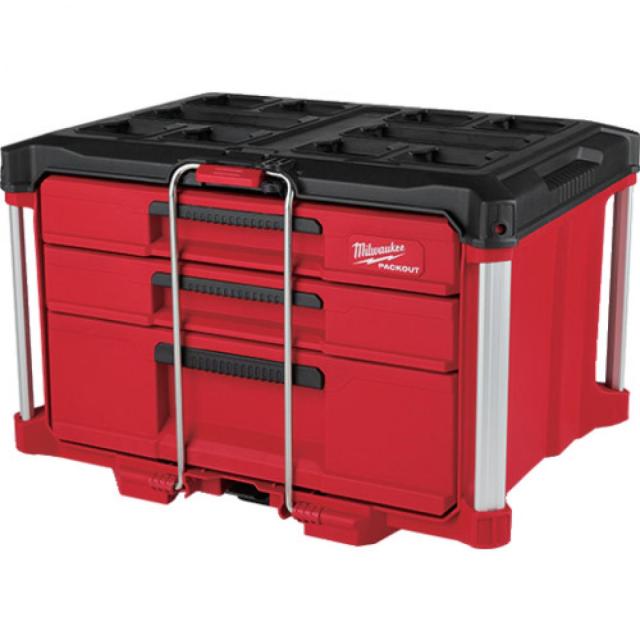 ミルウォーキー PACKOUT 工具箱 マルチサイズ引き出し収納 3段 48-22-8447 milwaukee 工具 ツール 収納