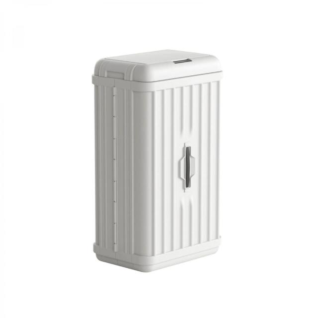 ウィンコド トランク型 折りたたみ式 センサー付き ごみ箱 50L ホワイト TH-ATC50-WH ゴミ箱 ダストボックス キッチン リビング 大容量 畳める
