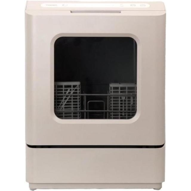 【在庫有・即納】THANKO タンク式食洗機 ラクア Mini Color クラシックローズ TDWS25SRD コンパクト 食洗器 一人暮らし 食器洗い乾燥機