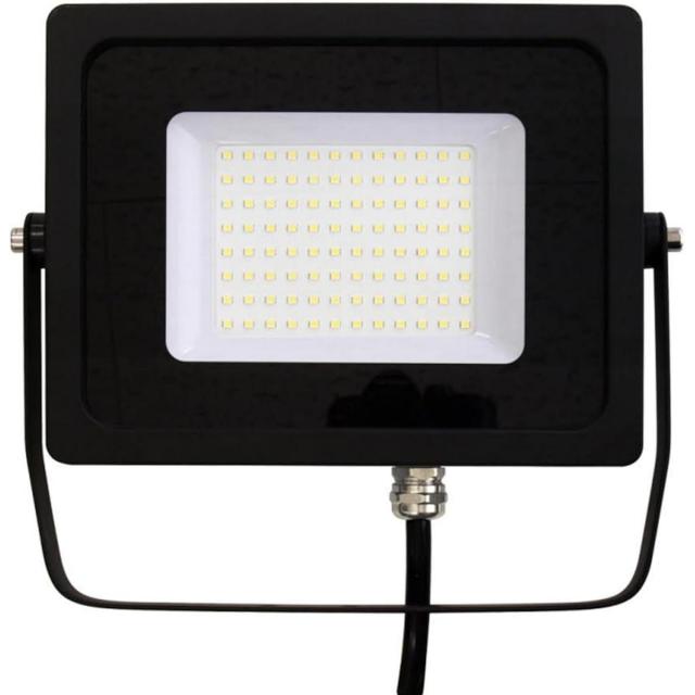 富士倉 薄型投光器50W AS-50N 1個 軽量 投光器 IP65 コンパクト 5000lm 6000K