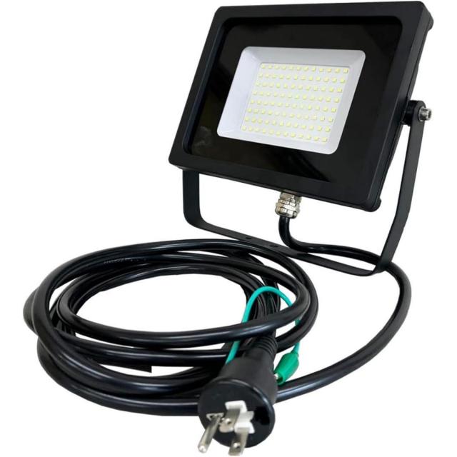 富士倉 薄型投光器50W AS-50N 1個 軽量 投光器 IP65 コンパクト 5000lm 6000K_2