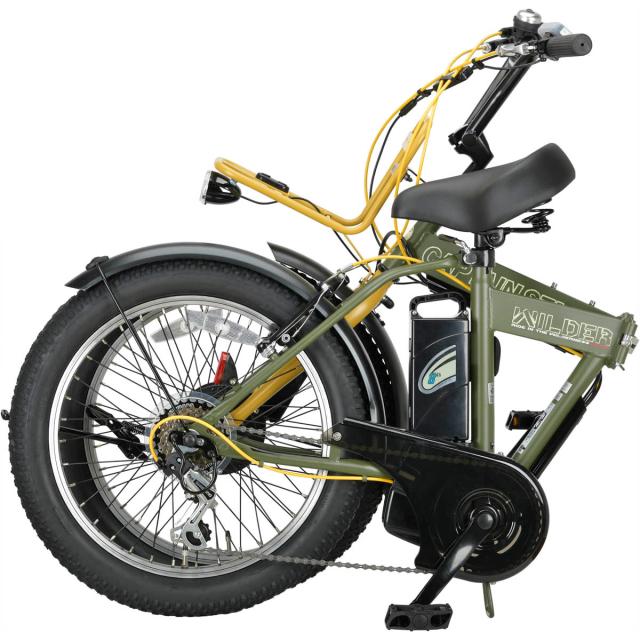 電動アシスト自転車　21technology　マットオリーブ　26インチ 21Technology 21テクノロジー 電動アシスト自転車 26インチ