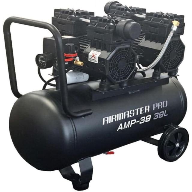 シンセイ 静音オイルレスコンプレッサー AMP-39 39L 100V 静音 電動 コンプレッサー オイルレス タイヤ 空気入れ 塗装の通販は 34,632円