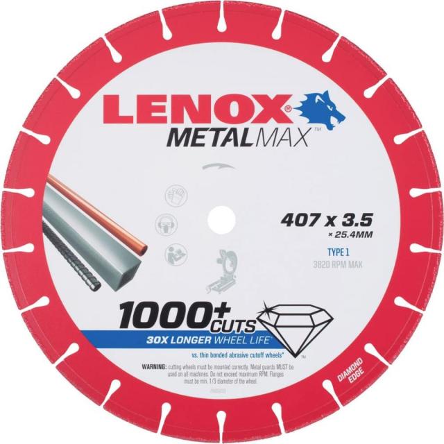 LENOX メタルマックス 16" 405X25.4X3.2ｍｍ レノックス 2005033