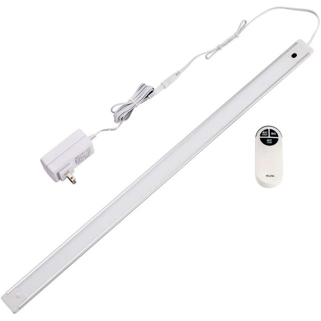 ELPA エルパ LEDバーライト(多目的灯)リモコン付 60cm 電球色 離れたところ高いところでもON/OFFできる 角度調節可能 ALT-2060RE(L)