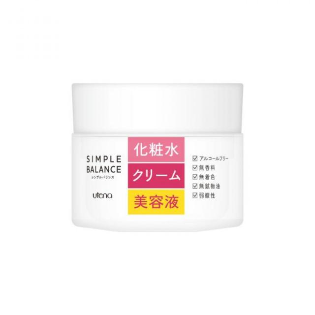 シンプルバランス ハリつやジェル 100g 【化粧水 クリーム 美容液】オールインワン スキンケア 保湿 無香料 無着色