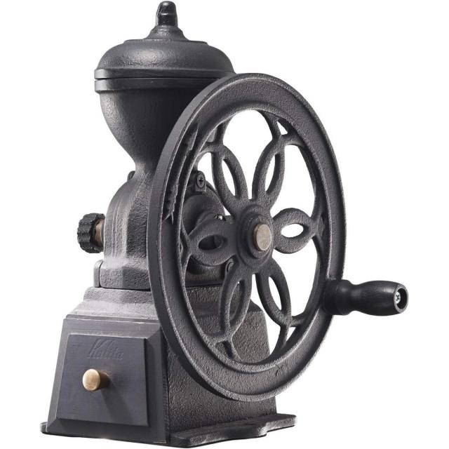 Kalita カリタ 42138 ダイヤミルＮ（ブラック） 手挽き グラインダー 挽き目調整 硬質鋳鉄カッター レトロ インテリア 珈琲