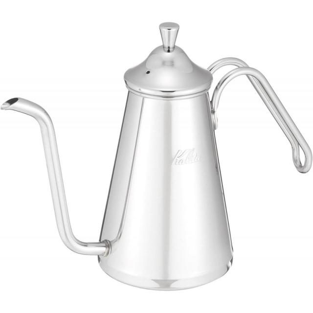 Kalita カリタ 52201 ドリップポットスリム 700SS Made in TSUBAME ステンレス18-8製 日本製 直火 ドリップ コーヒー ケトル やかん おしゃれ レトロ