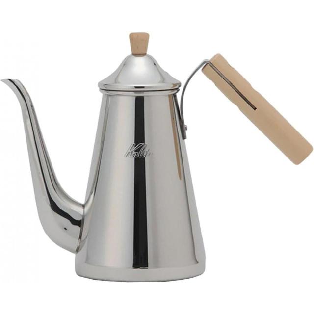 Kalita カリタ 52202 ドリップポット か細い 700SSW Made インチ TSUBAME ステンレス鋼18-8製 木柄手持ち部分 日本製 直火 ドリップ 珈琲 湯沸かし 湯沸かし 格好のいい