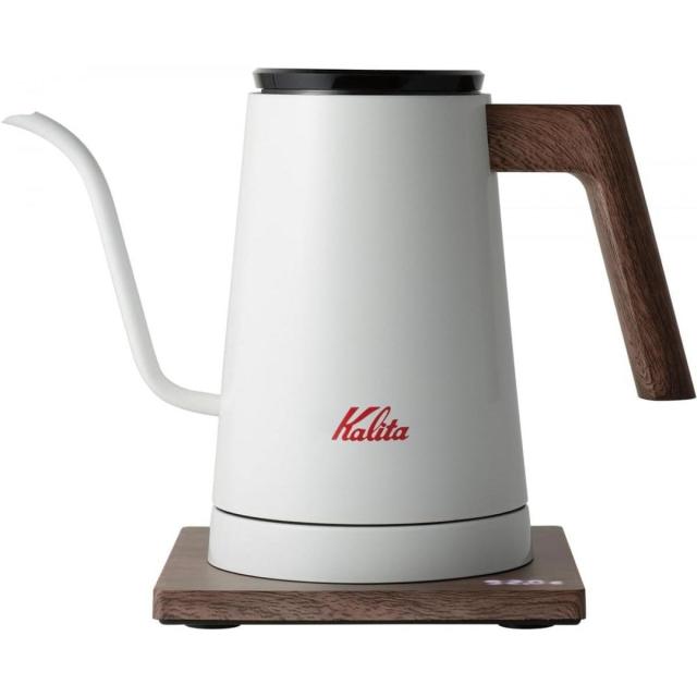 Kalita カリタ 52248 KEDP-600(ホワイト）JP 電気ケトル 600ml ポット ケトル 細口 ドリップ ポアオーバー コーヒー 珈琲