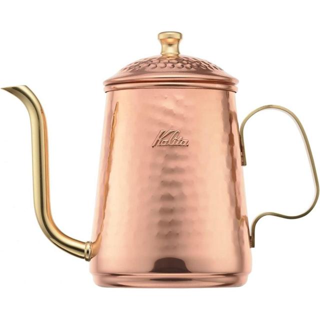 Kalita カリタ 52260 赤金 湯沸かし 600 銅製 日本製 600ml 直火 ドリップ 珈琲 湯沸かし 湯沸かし 格好のいい レトロ