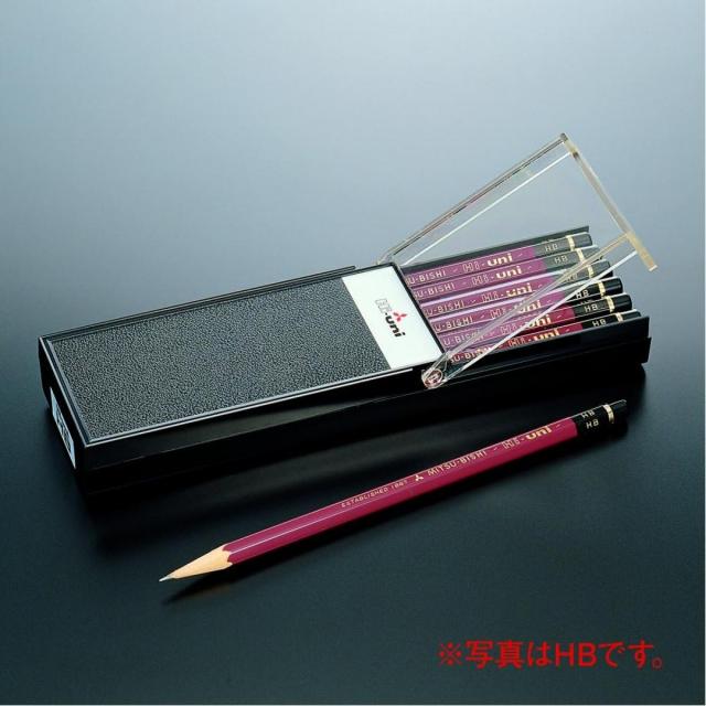 Hi-uni(ハイユニ) 鉛筆 3B 1ダース(12本) 三菱鉛筆 えんぴつ 黒 硬筆
