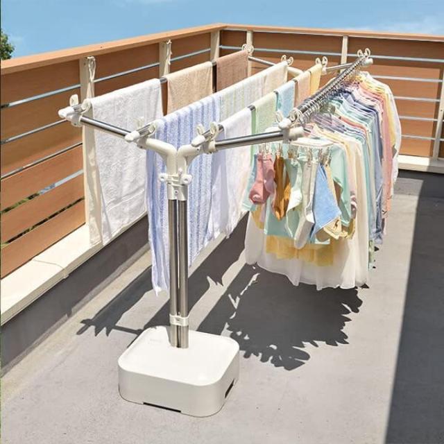 【在庫有・即納】天馬 ポーリッシュ 物干しブロー台付 PS-28 組立式　干せる量の目安(約)布団2枚、タオル類8枚、シャツ類28枚、小物類5枚の通販は