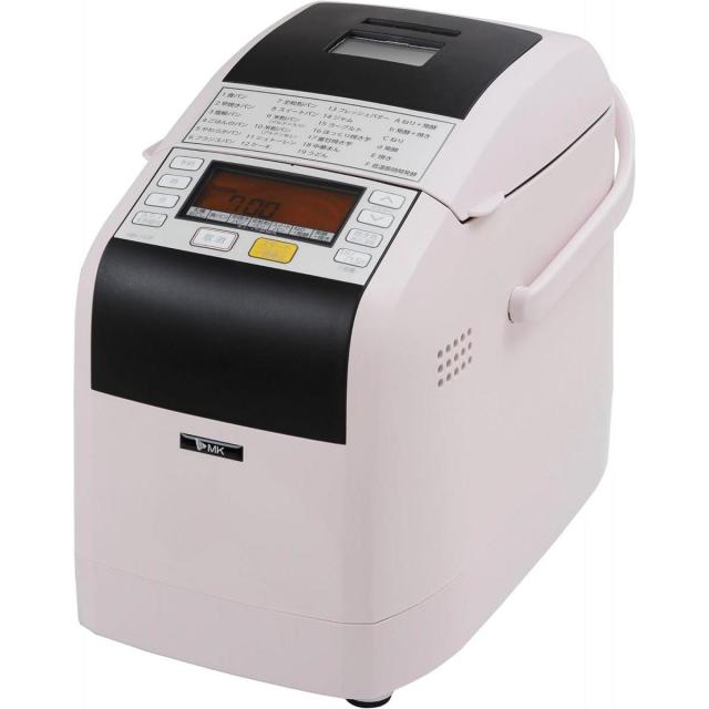 【在庫有・即納】エムケー精工(MK精工) 自動ホームベーカリー [ふっくらパン屋さん]ピンク HBK-152Pの通販は