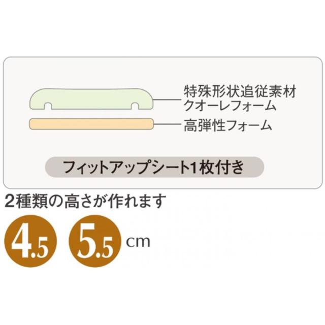 【I】【北海道・沖縄・離島不可】INOAC エアロフロー 低反発まくら フラットタイプ 日本製 イノアック 高さ調整 ムレ軽減 吸水速乾カバー付き【代引不可】_4
